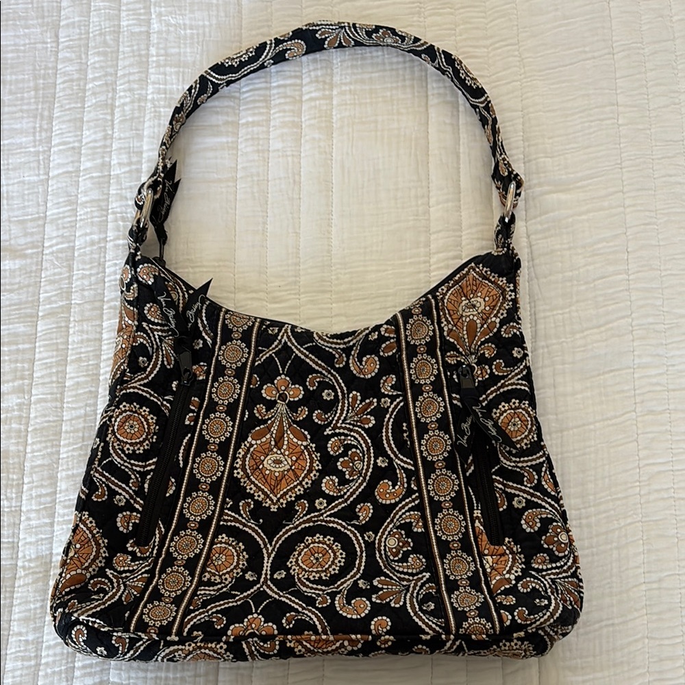 Vera Bradley Lisa B Bag in Caffe Latte Pattern